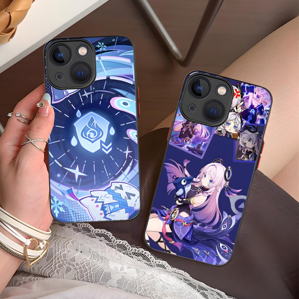 Coque de téléphone Genshin Impact Citlali pour iPhone 16 15 14 13 12 11 X XR XS 8 7 Pro Max Plus Mini Impression Couleur Couverture en Silicone