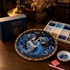 Entry-level 12 Constellation  Painting Kit Round Beads DIY Craft Set  Home Decor