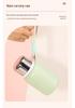 Compact Stainless Steel Flip-Top Insulated Bottle with Lanyard - Ideal Gift for Students