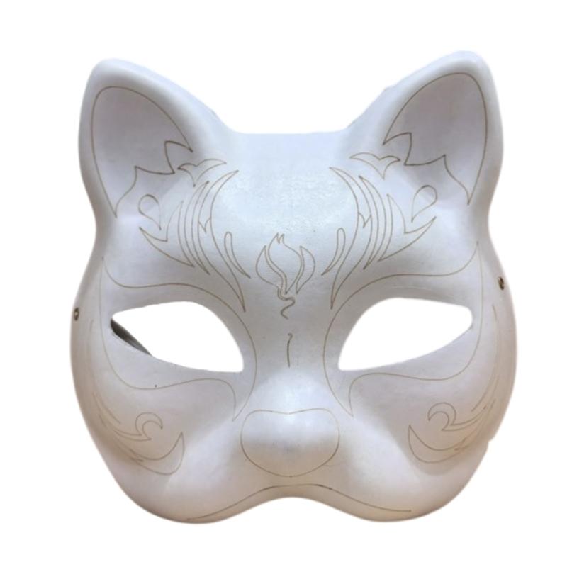 DIY Paper Mask DIY Hand Paint Mask for Kid Adult Halloween