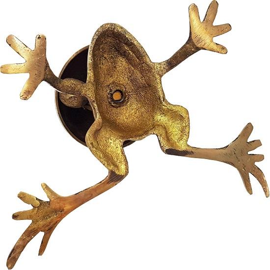 Schöne Schreibtischglocken, einzigartige Tischglocken, Heimdekoration, Geschenk, Rufglocke, Empfangsglocke, Frosch, Todd, Messing