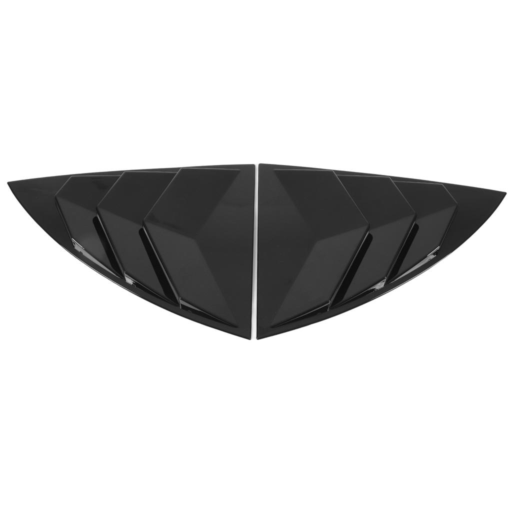 2PCS Side Window Spoiler       Splitter Shade Cover Replacement For     2021 to 2023
