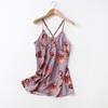Export Export French Romantic Gentle Ethnic Print Chiffon Camisole Tops Vest Sweet and Spicy Vacation Style