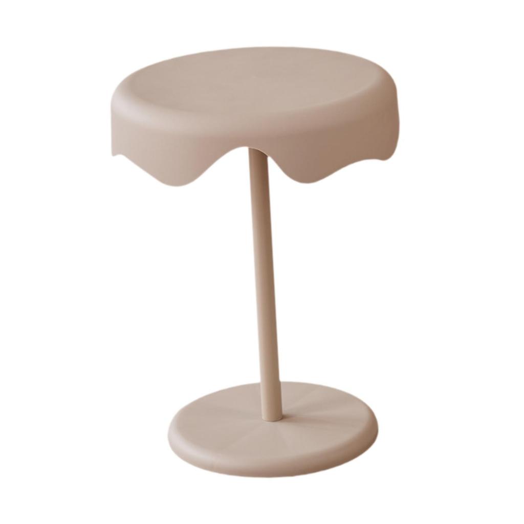 Side Table Modern Decor Drink for Living Room Corner Office NightStand Khaki