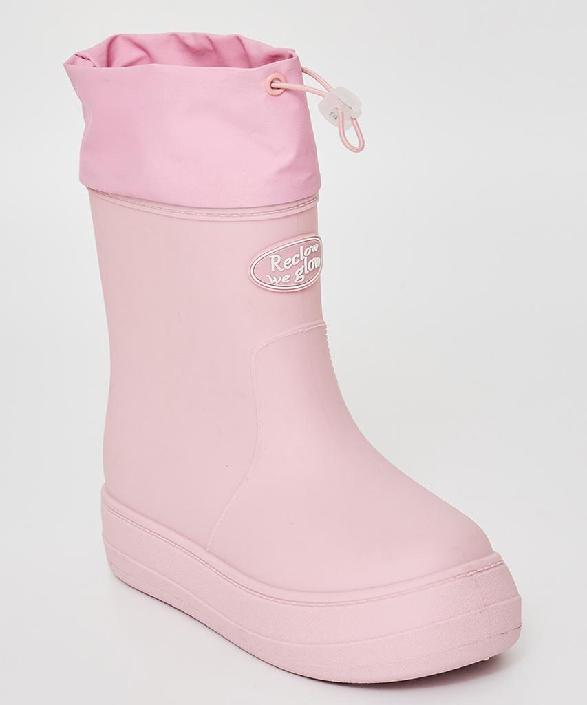 Reclow Rc Re-Rain Shirring Rain Boots Pink