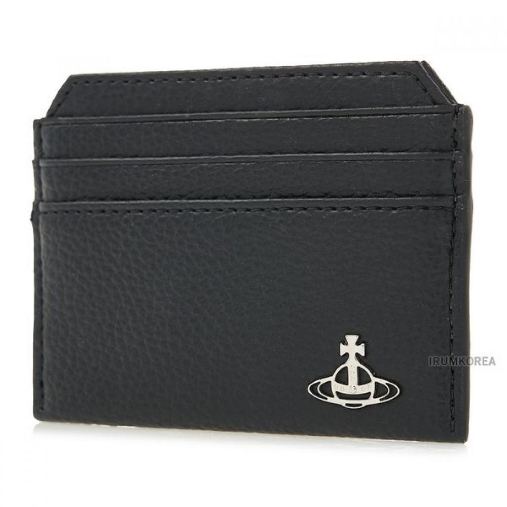Portfel na karty Vivienne Westwood z logo Orb 5403000bu S000d N403