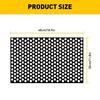 Car Rear Tail Light Cover Honeycomb Sticker Tail-lamp Decal Decoration 48*30CM