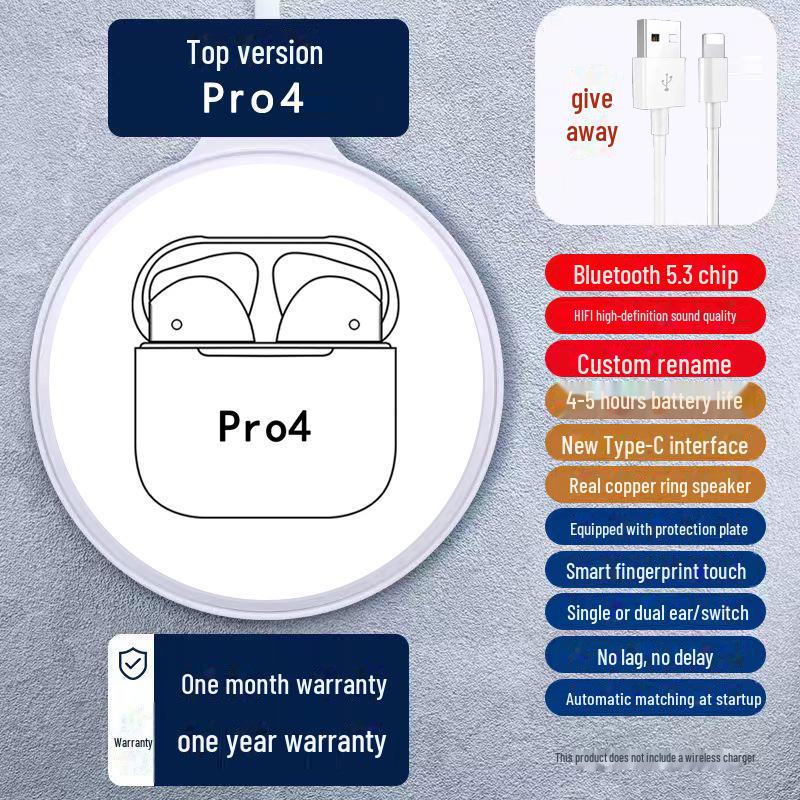 Hochwertiges kabelloses Bluetooth-In-Ear-Headset, kompatibel mit Apple, entwickelt für langfristigen Komfort und schmerzfreies Tragen.