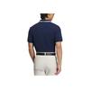 adidas One Point Soft Skin Comfortable Breathable Short Sleeve Nautical Polo Shirt Men Polo Shirts Blue JF6272