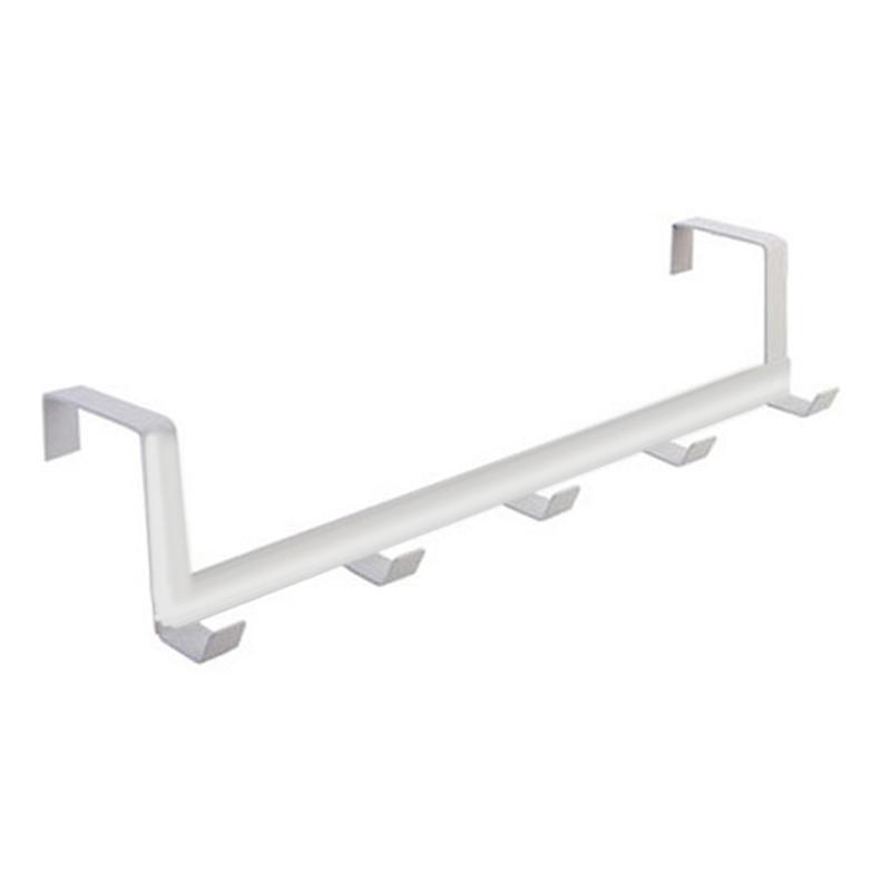 Towel Rack Over Door Stainless Steel Towel Bar Storage Organizer Bathroom Kitchen Cabinet Door Hanging Towel Rack