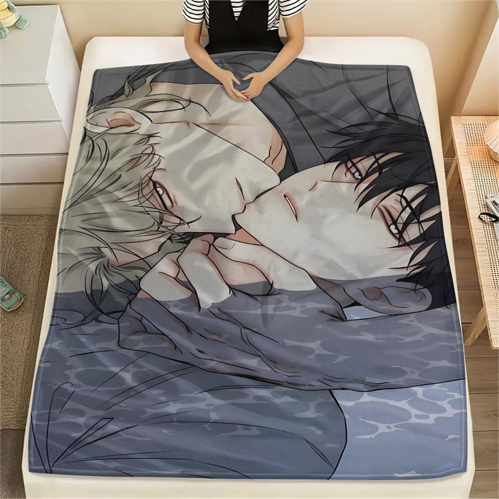 1 Stück Flannelldecke mit 'Low Tide Twilight'-Print, Hohe Qualität für alle Jahreszeiten, Heimdekoration, Wärme und Komfort, Perfekt für Weihnachtsgeschenke
