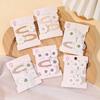 2 Stück Niedliche Baby Mädchen Haarspangen Gänseblümchen Blume Kinder Haarnadeln Prinzessin Haarspange Kind Haarschmuck Frühling Koreanischer Stil Haarklammern