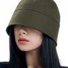 LUOESPAC Overfit Sailor Bucket Hat (Khaki)