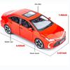 1:Toyota Corolla modellbil i 32 skala, tillbakadragbar leksaksbil i zinklegering med ljud och ljus för barn, pojkeflicka