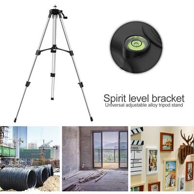 1M/1.2M/1.5M Laser Height Thicken Aluminum Tripod Stand Self Leveling Height Tripod Bracket for 5/8 Inch Self Leveling