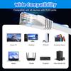 Flat Design Cat6 Ethernet Cable 1000Mbps Support LAN Network Cable  PC Connection