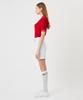 AVEN Evenbear Half Knit Polo Shirt Red