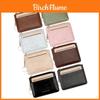 Unisex Card Holder Wallet With Detachable Card Slots Pu Material For Daily Use