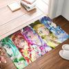 Pretty Cure Precure Princess Anime Non-slip Doormat YES Mint Aqua Dream Lemonade Rouge Carpet Bath Kitchen Mat Prayer Home