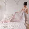 Double-faced Jacquard Gauze Towel Blanket Air Conditioned Room Sweat Absorbing Quick Drying Thin Quilt Double Bed Sheets Soft Breathable Blanket