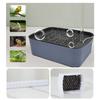 Parrot Bathtub Accessory Automatic Water Circulation for Cockatiel Parakeets Bird Bath Electric Shower Basin