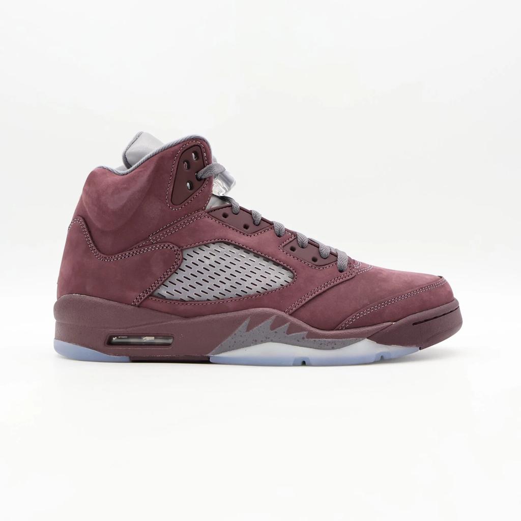 DZ4131-600 Nike Air Jordan 5 Retro Deep Burgundy Light Graphite Silver (Men's)