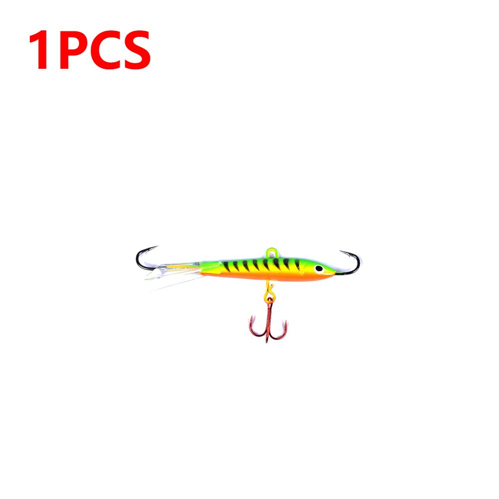 

Красочные балансиры для зимней рыбалки, приманки, снасти, 8,3 см, 18 г, джиговый рэп с профилем Minnow, жесткая приманка, рыболовные снасти Pesca