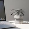 Character Resin Glasses Shelf Organizer For Desk Decor Home Office Use