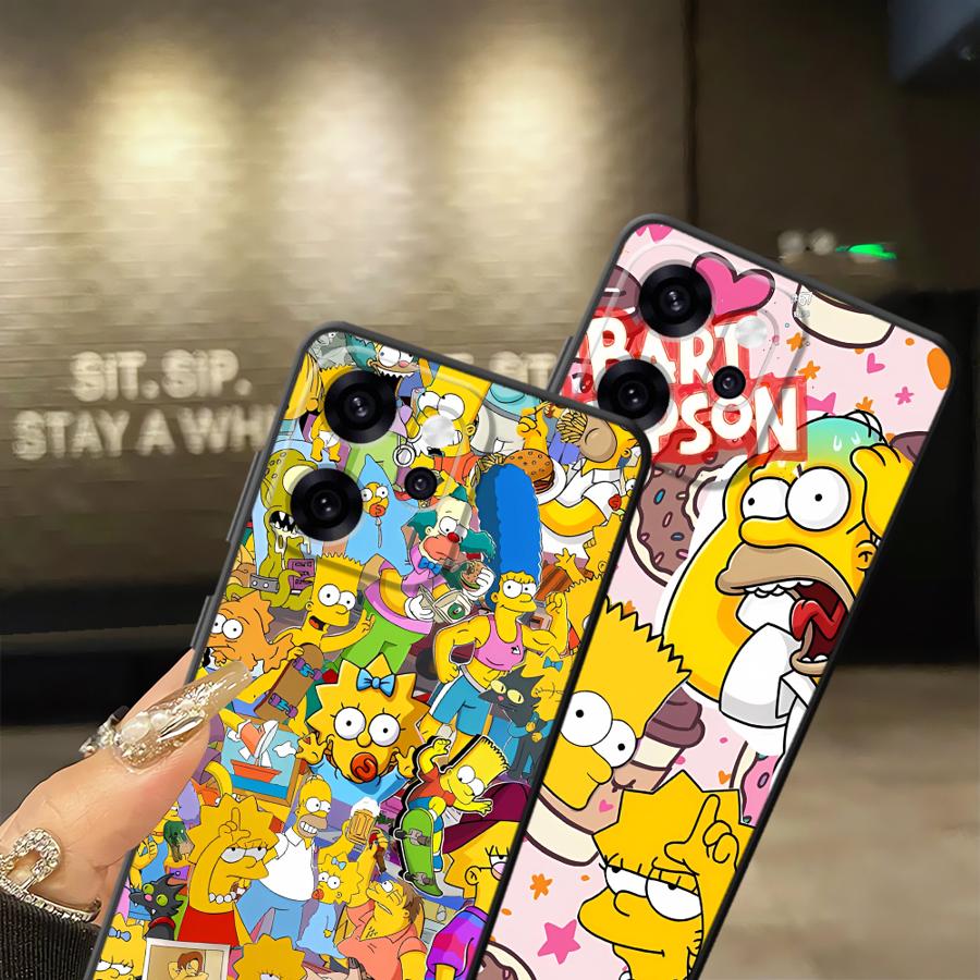 The S-simpsons Phone Cover Case for Oppo Reno 4F 5 6 7 8 10 11 14 F9 F11 F29 A84 A74 A93 A98 A78 A96 A76 A83