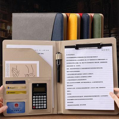 Notizblöcke & -bücher – Multifunktions-Ordner mit Klemme