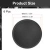 Uxcell 6 peças Calotas de Pó para Alto-falante, 90mm3.5" Diâmetro Externo Calotas de Papel Domo, Calotas de Cobertura da Bobina do Subwoofer, Acessórios de Decoração para Alto-falante Reparo