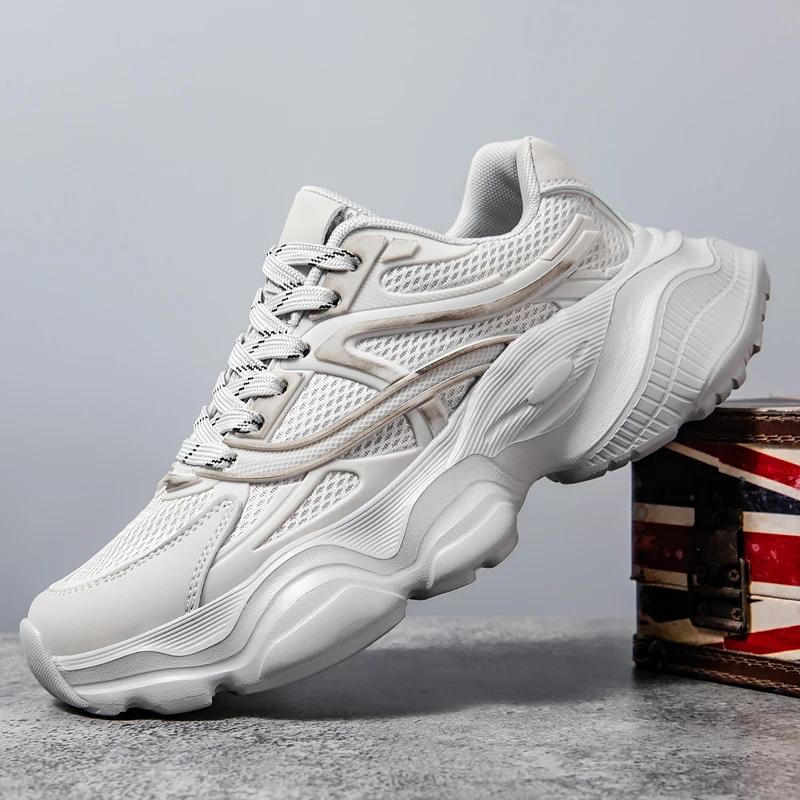 

Мужская обувь Кроссовки Мужские теннисные туфли Роскошные мужские повседневные кроссовки для бега Дышащие модные мокасины Кроссовки для мужчин 44