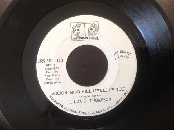 

7inch Record LINDA G. THOMPSON Mockin Bird Hill Tweedle Dee JRS100310 Jupiter Records 1979 Canada SoulFunk Used