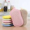 Doublesided Kitchen Cleaning Sponges Durable Scouring Pad Steel Wool Cleaning Cloth  Scrubber