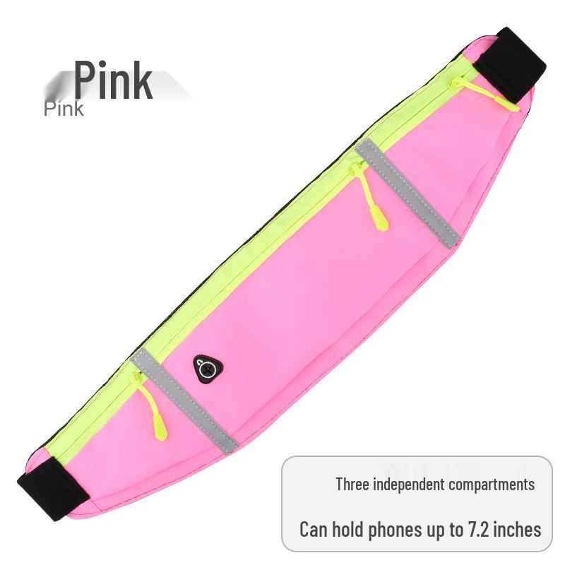 

6,5-дюймовая большая экранная поясная сумка для бега и занятий спортом на открытом воздухе 3-7L