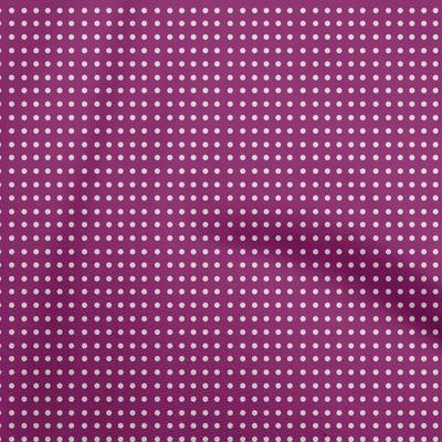 oneOone Bavlněná flex látka tmavě purpurová, polka quiltovací potřeby, tištěná šicí látka na yard 40 palců