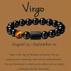 Pulsera de Ojo de Tigre y Piedra Pintada de las Doce Constelaciones