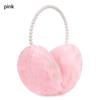 1pc Novelty Pearl Winter Earmuffs Women Fur Earmuff Ear Warmers Girls Imitation Rabbit Plush Warm Ear Muff Ear Hair Accessories