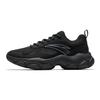 Anta Chunguang Tendência de Moda Durável Respirável Tênis Casual de Cano Baixo Masculino Preto 912548802-5