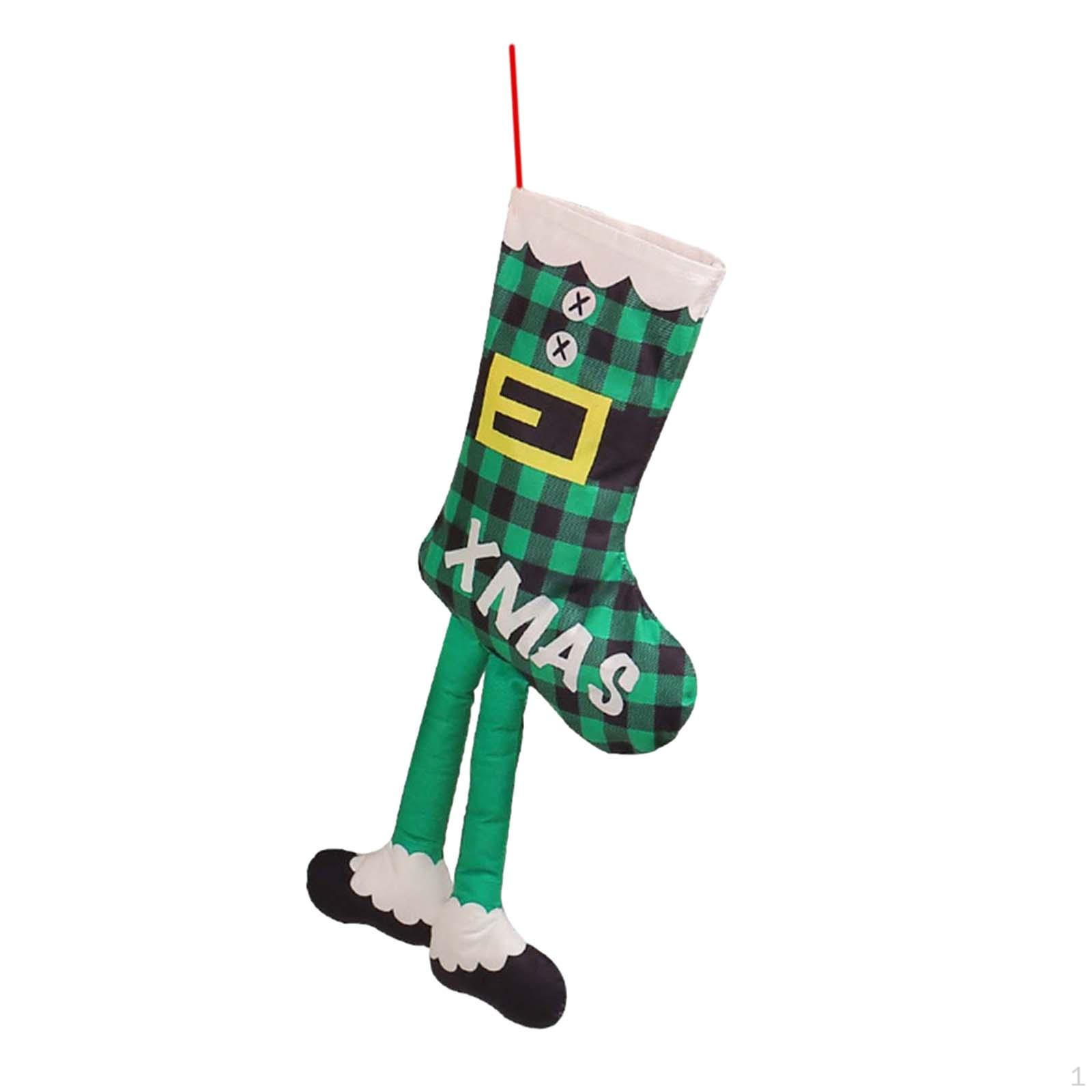 

Рождественские носки чулки украшения подарок подарочный пакет носок для XMAS