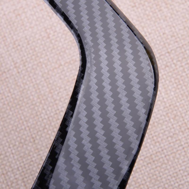 Carbon Fiber Style Steering Wheel Cover Trim Frame Fit for Ford Ranger Everest Endeavour 2015-