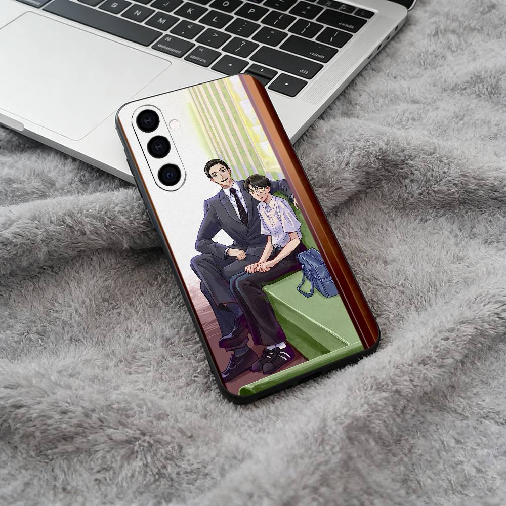 C-Captivated- By -You BL Phone Case For Samsung Galaxy A73,A71 A72,A70,A53,A52,A51,Soft Silicone Black Cover