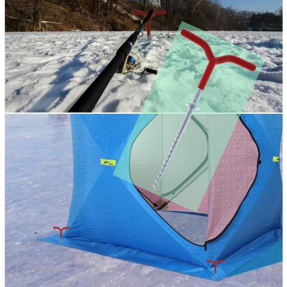Ice Fishing Equipment Tent Nails Cones Winter Holder Rest