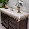 Table Cloth Rectangle Tablecloths Europe Coffee Embroidered Lace Tv Cabinet Shopbox Table Cover Tablecloth Long Strip Dust Cover