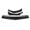 10th Gen Hyundai Sonata Front Splitter: Glossy Black Carbon Fiber Texture, Bumper Guard, Anti-Collision