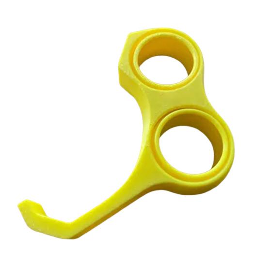 Ergonomic Phone Grip with Fidget Spinner 3D Printed PLA Multifunctional Stand