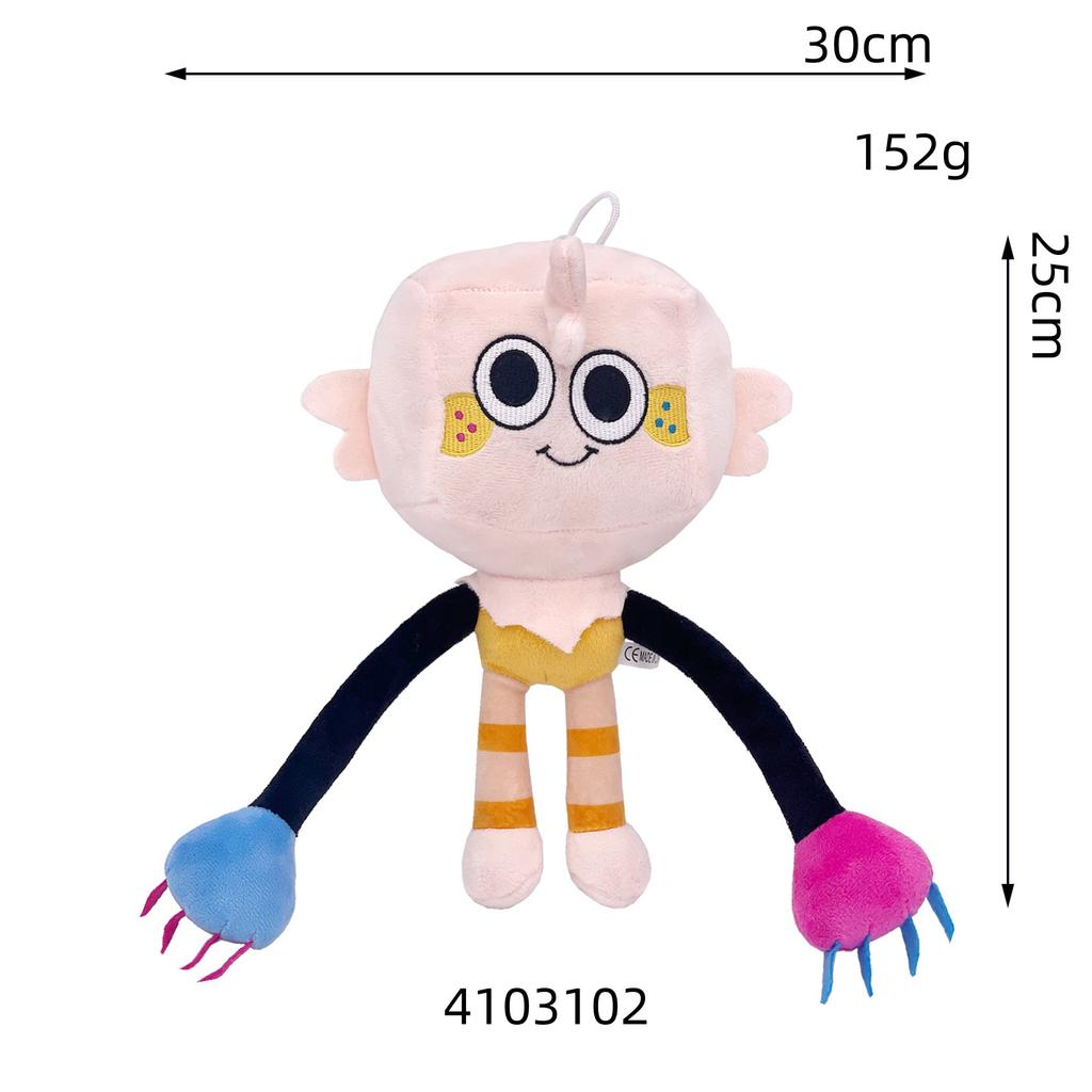 Nová plyšová bábika Dandy World, hračka, vianočný darček, plyšová bábika, dekorácia, hračka, malé bábiky na darovanie