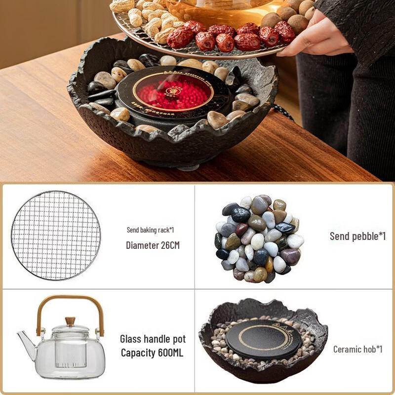Electric Ceramic Tea Stove Set