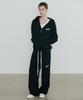 Tailor Cotton Sweat Hoodie Black