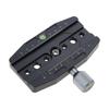 Camera Tripod Mount Adapter Aluminum Alloy 3/8 1/4 Screw Hole Quick Release Plate Clamp Base for DSLR Monopod Ballhead